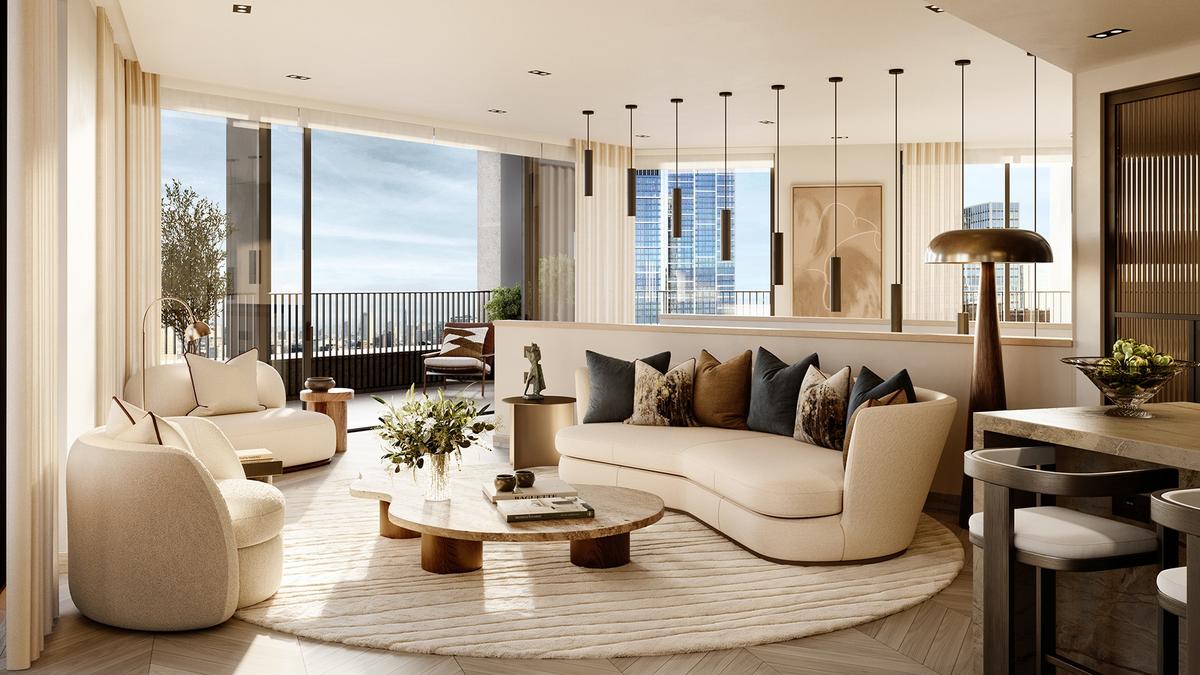 The Luminaries, Azure Penthouse, Ponton Road, Nine Elms, London SW11 ...