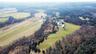 Aerial view of farm & rear field