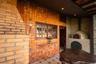 Outdoor BBQ area Adjacent to the Main House Kitchen with Pizza Oven.