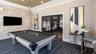 Pool Table in the clubhouse