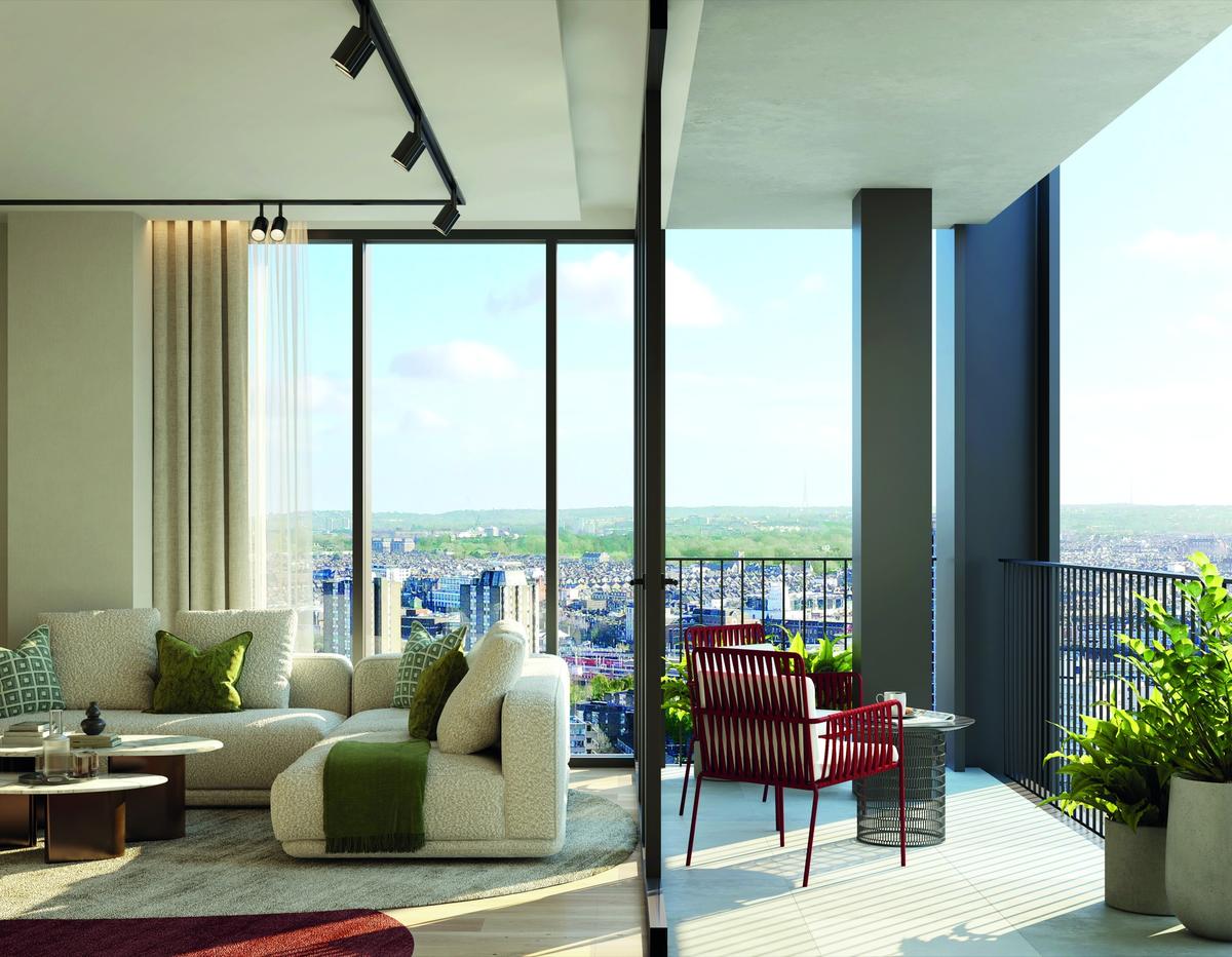 The Hilight - 2 Bedroom Apt (Balcony)