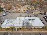 Aerial view of entire building