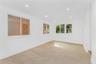Spare room with recessed lighting and baseboards