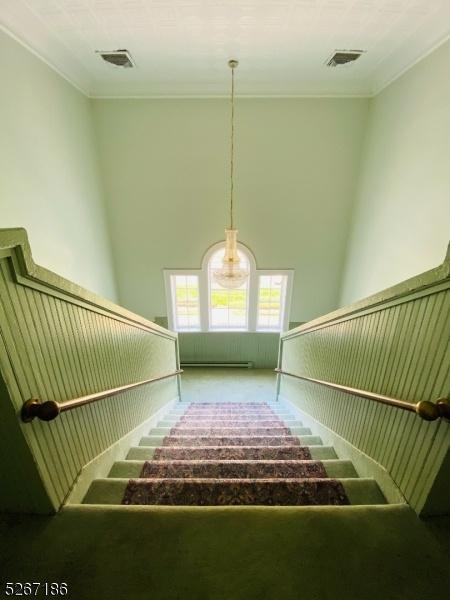 Stairs to 3rd floor