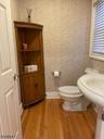 First floor powder room