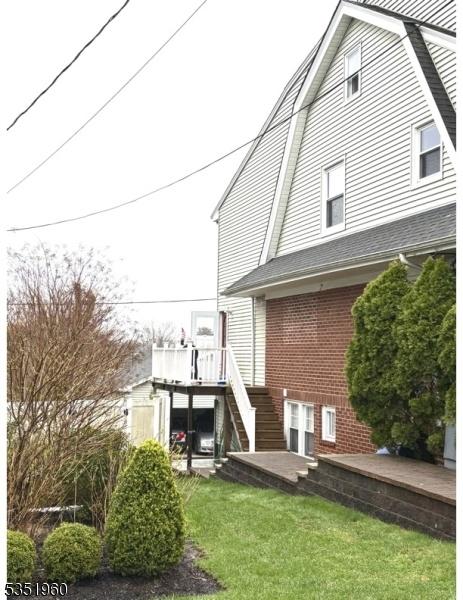Side Entrance W/ Deck