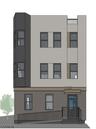 Rendering of side entrance