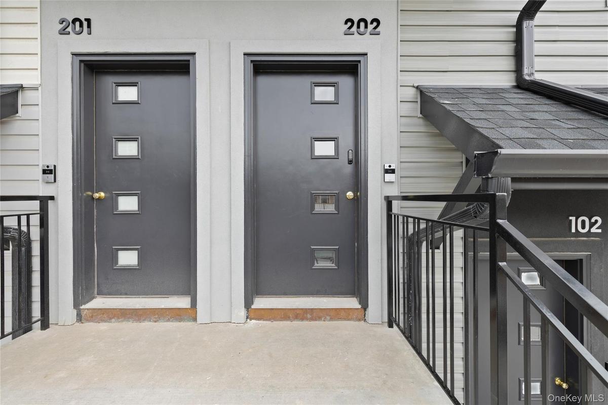 Doorway to property