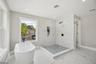master bath with shower doors