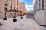 Surrounding community with a patio area and a pergola