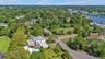 Drone / aerial view of a large body of water