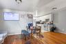 open living/dining room