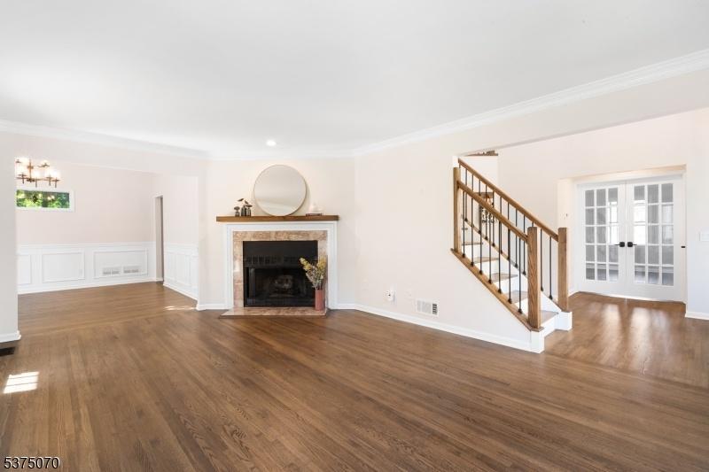 Living room to dining room