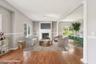 Virtually staged living room