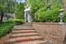 Entrance to property with brick siding