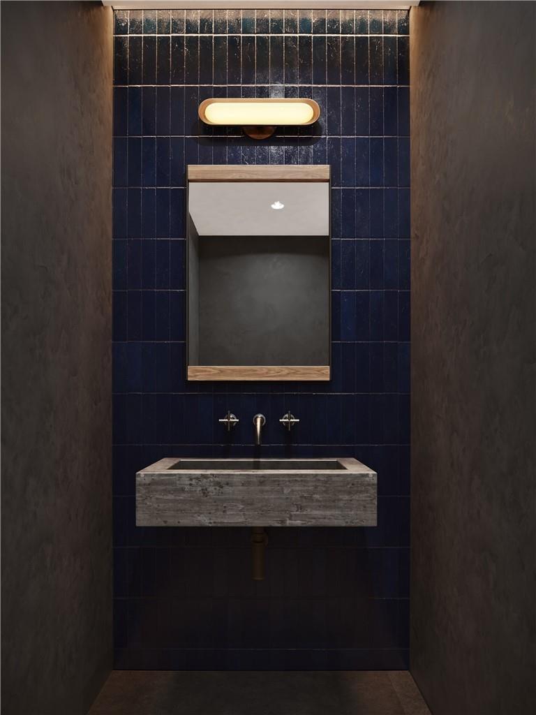 Powder bathroom