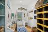 Mudroom featuring light wood finished floors