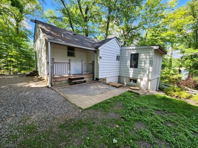 Rear porch