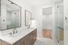 Full bathroom with access to 2 bedrooms second floor