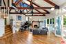 Doublas Fir Beams and vaulted