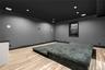 Empty room with light wood-style flooring and recessed lighting