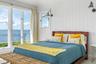 Wake up to sunrise waterviewes across the Peconic Bay.