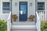 Beautiful front porch and entryway.