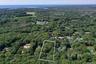 Bird's eye view with a forest view