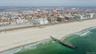 Aerial ocean view, a view of Long Beach city, and a view of the beach and boardwalk