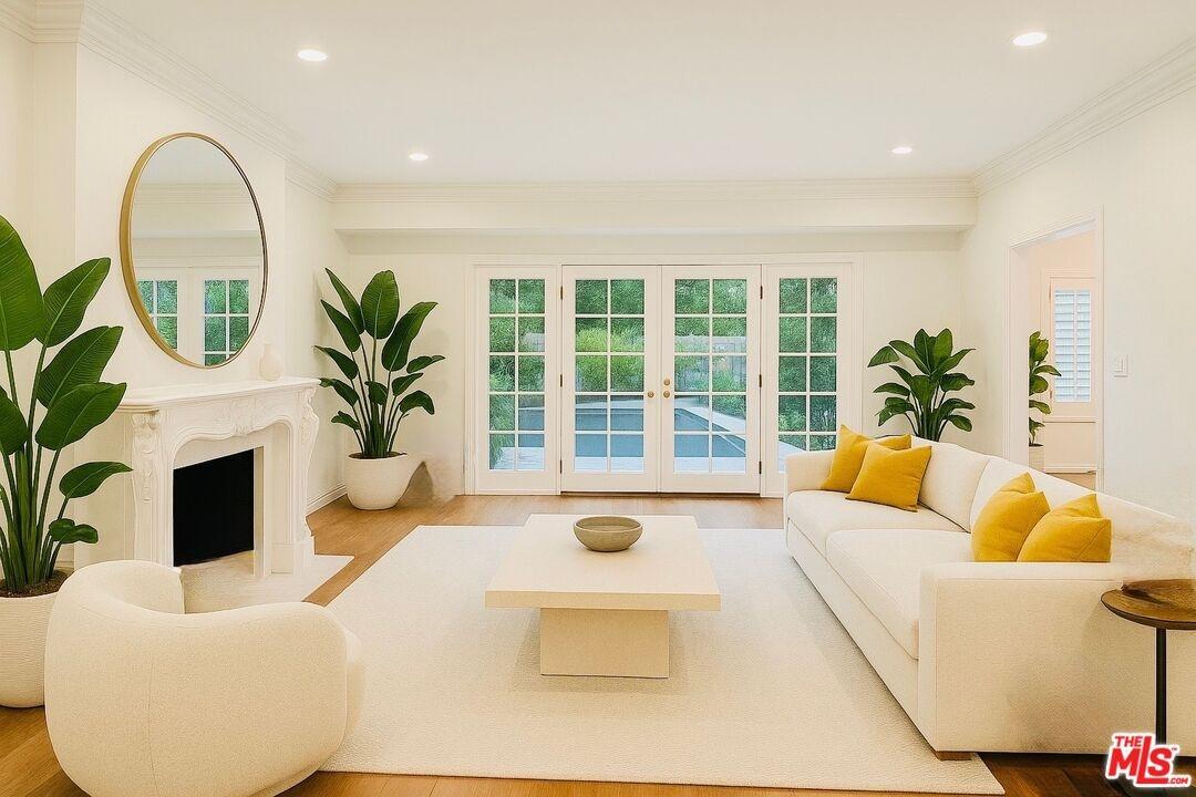 Living Room Virtually Staged