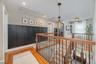 Second floor hall w/millwork