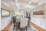 Formal DR w/coffered ceilings