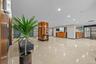 Building lobby featuring recessed lighting