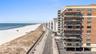 Property view of water with a view of the beach