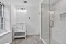 Gut renovated ensuite bath with Radiant Heat