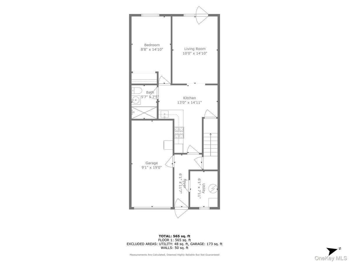 View of home 1st floor , floor plan