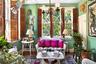 Sunroom / solarium featuring radiator