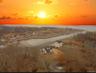Aerial view at dusk of a water view