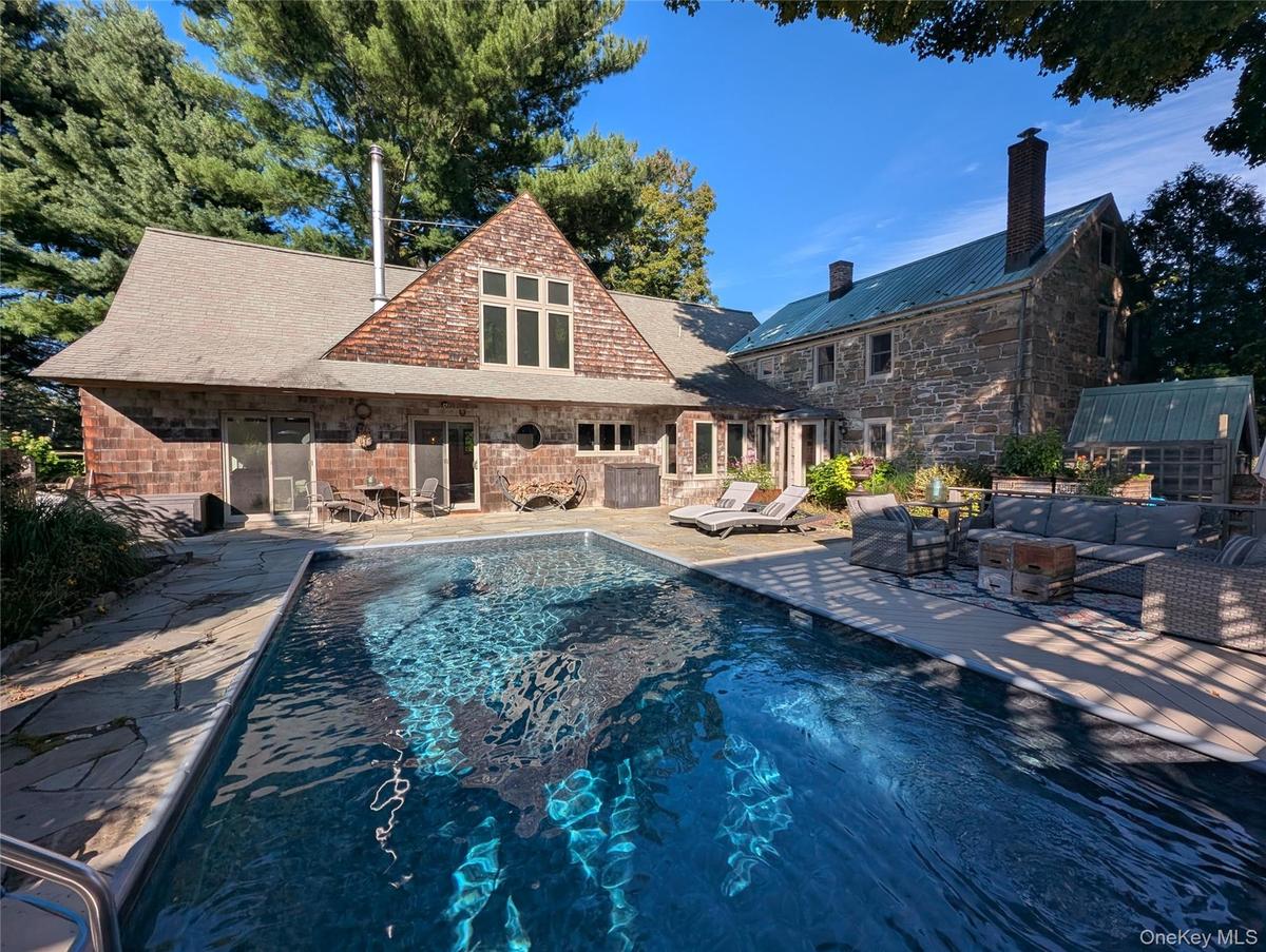Swimming pool featuring a patio