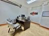 Home office with baseboards