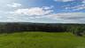 Mountain view with a heavily wooded area