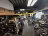 Garage featuring a workshop area