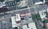 Aerial map of property and surrounding area featuring property parcel outlined