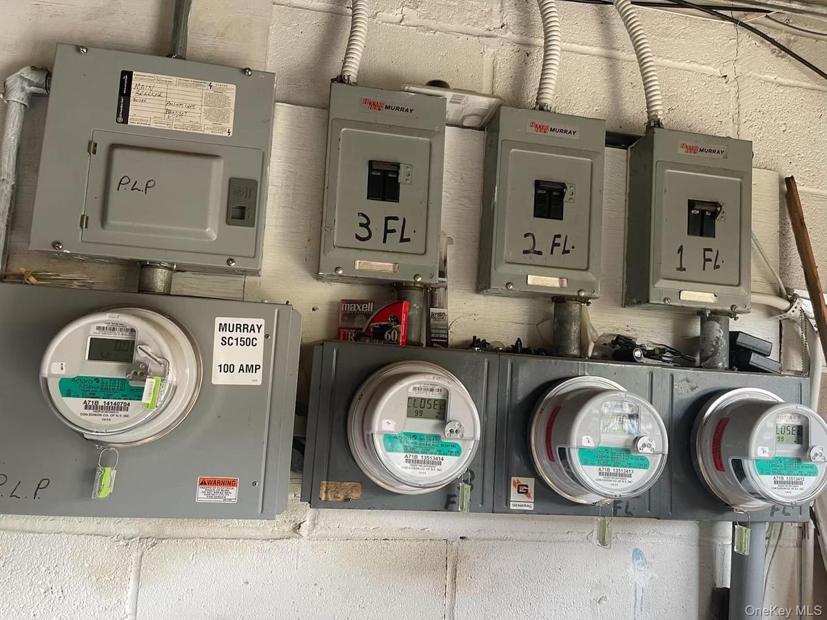 Utility room featuring electric panel