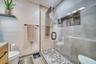 Glass Shower Door.
Multijet Shower System.