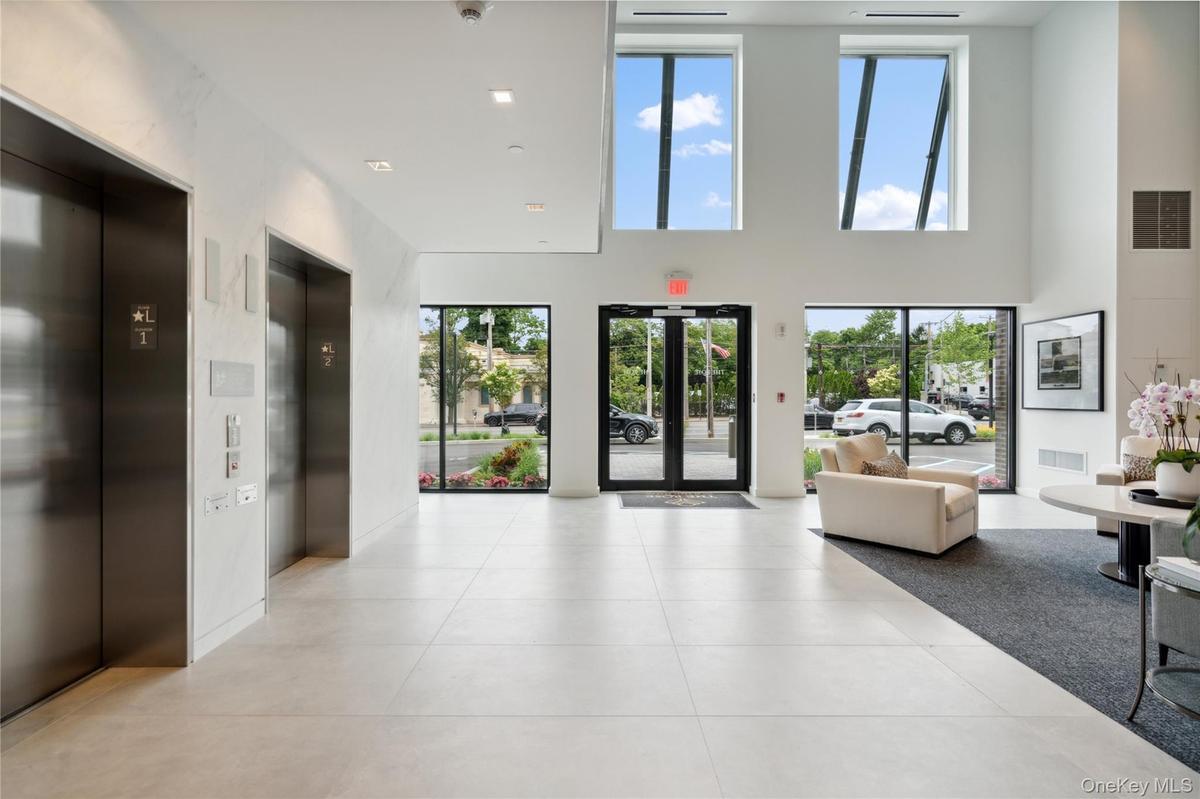 View of building lobby