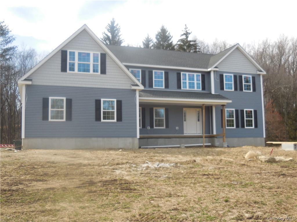 View of front of property with a porch