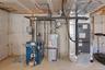 Utilities with water heater, a heating unit, and heating unit