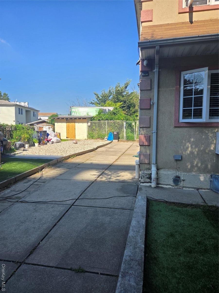 View of patio