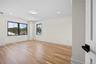 Spare room with light wood-style flooring and recessed lighting